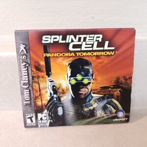 Tom Clancy's Splinter Cell CD ROM Pandora Tomorrow 3 CD ROM Set
